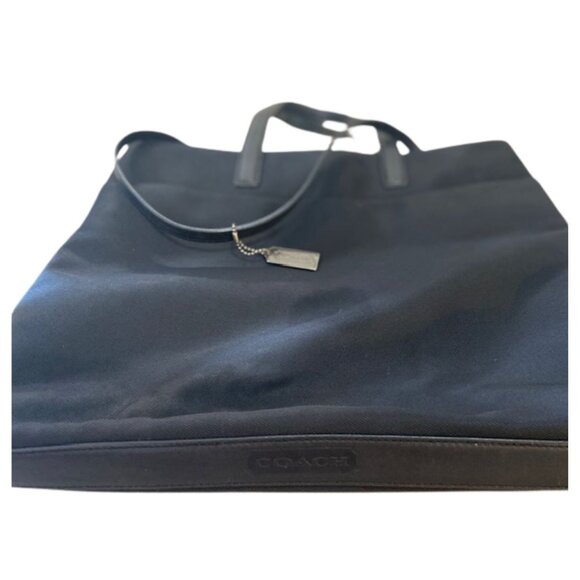 Coach 7418 Black Tote Bag, Shoulder Bag, Slim Design, Excellent Condition - Picture 7 of 13